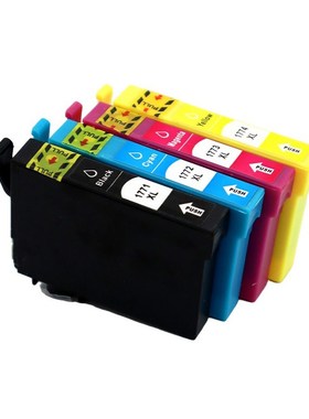 适用爱普生EPSON T1711 T1712 XP323 XP423 XP413打印机墨盒黑色