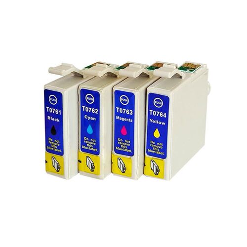 适用爱普生Epson ME200 ME2 C58打印机墨盒T0761 T0762 T0763黑色