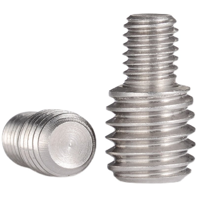 304不锈钢变径螺丝杆 螺纹转换螺丝螺杆 M3M4M5M6M8M10M12M16 7L