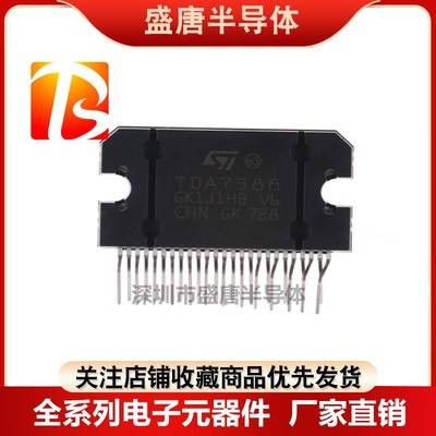 TDA7388 TDA7386 TDA7850 TDA7851LF汽车功放块芯片ZIP25全新进口