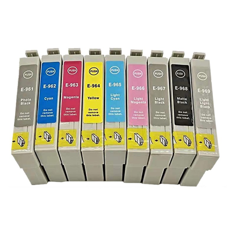 适用爱普生EPSON Stylus Photo R2880打印机9色墨盒T0961-T0969