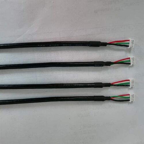 供应触摸屏延长ul2725 4芯屏蔽线mx1.25-5p转ph2.0-4p usb系列线