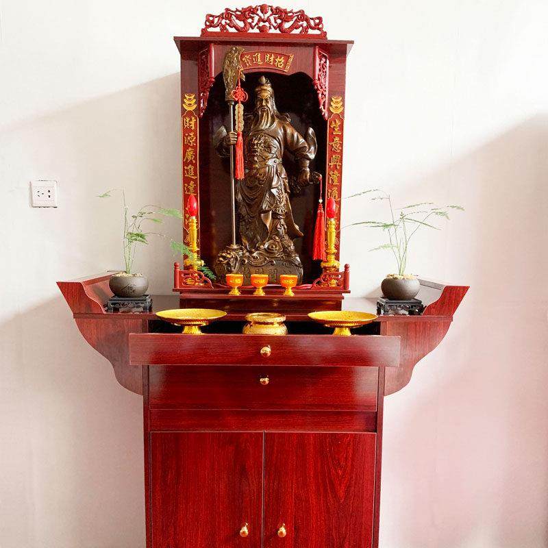 关公财神武财神关二爷像玄关供桌菩萨供奉贡台佛龛翘头柜拆装神台,家居饰品,落地摆件,淘宝优惠券,粉丝福利购,淘宝优惠卷