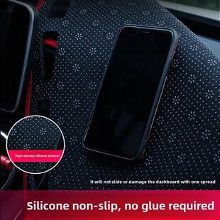 适用现代库斯途中控台避光垫仪表盘隔热防晒垫改装饰遮阳汽车用品