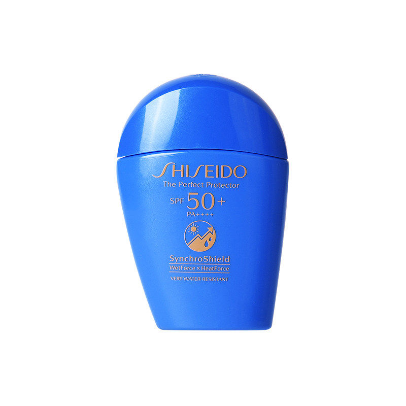 Shiseido/资生堂蓝胖子防晒新艳阳夏臻效水动力防晒乳SPF50