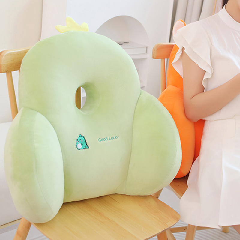 加厚腰靠办公室座椅靠垫汽车工位久坐护腰神器腰枕靠枕椅子靠背垫