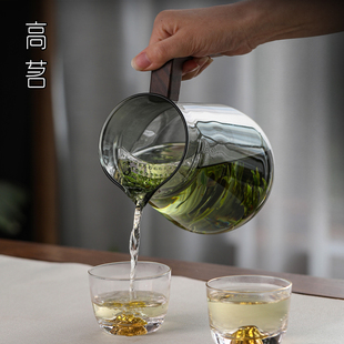 耐高温玻璃泡茶壶大容量泡绿茶茶具水壶超大号家用花茶冲茶器