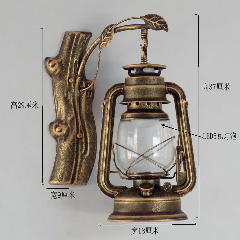 欧式仿古马灯壁灯厨房楼道农家乐咖啡屋茶楼书房走廊床头餐厅酒吧