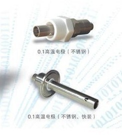 0.1 高温电导电极/306B高温系列配套电极/卡盘安装电导电极/螺纹