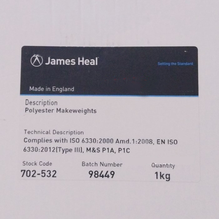 james伴洗布英国JAMES702-532陪洗布玛莎测试陪洗布M-S陪洗布欧标