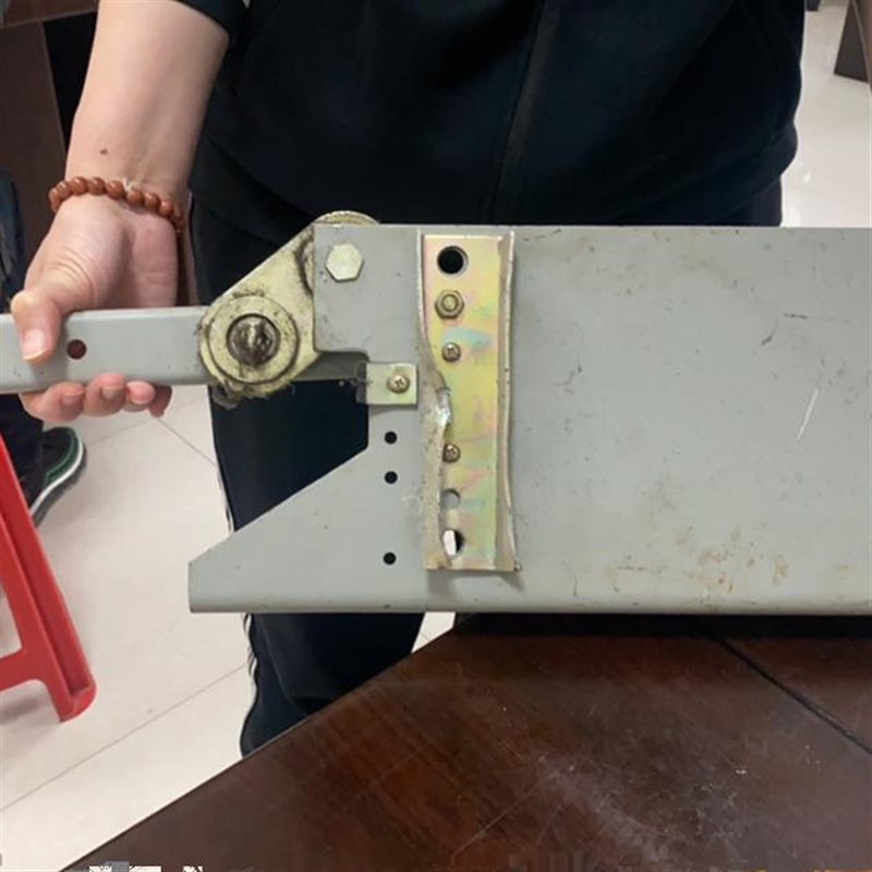 日立电梯KS53L/R门刀L=700/750系合装置16201927B 16500949H