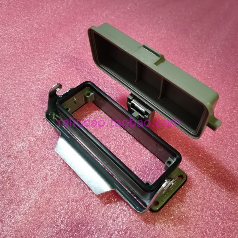 WAIN连接器H24B-BK-1L/W-CV单边扣底座HE-024-M塑盖HE-024-F唯恩