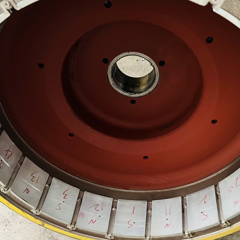 全新蒂森主机磁钢片PMS280F蒂森克虏伯电梯制动器转子轴承磁缸片