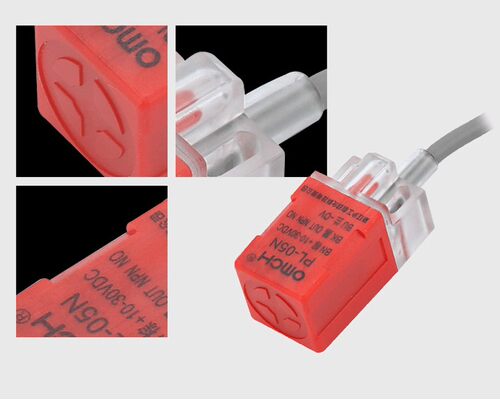 正品沪工感应器PL-05N角柱型电感式接近开关DC24V直流三线NPN常开