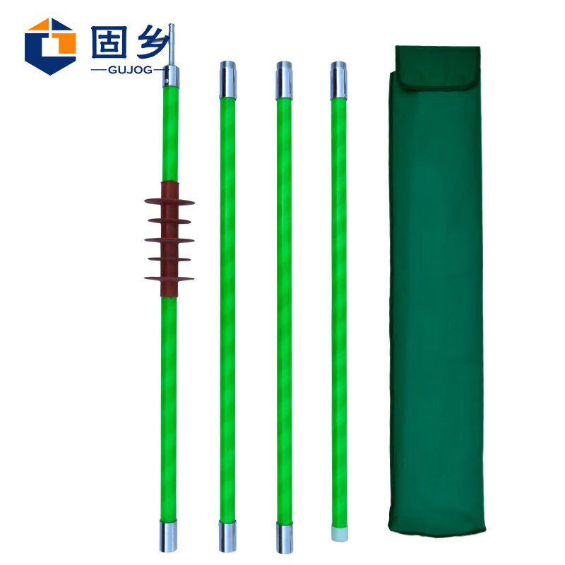 固乡高压拉闸杆10KV令克棒35千伏绝缘棒操作棒绝缘杆10-35KV4节4