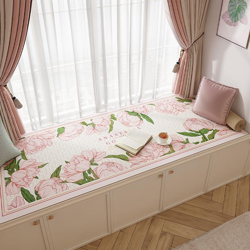 防水飘窗垫定制夏季新款榻榻米阳台垫子地毯卧室主卧免洗窗台垫