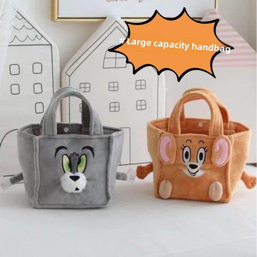 创意可爱的卡通动画大容量饭盒袋收纳袋办公饭袋,收纳整理,便当包,淘宝优惠券,粉丝福利购,淘宝优惠卷