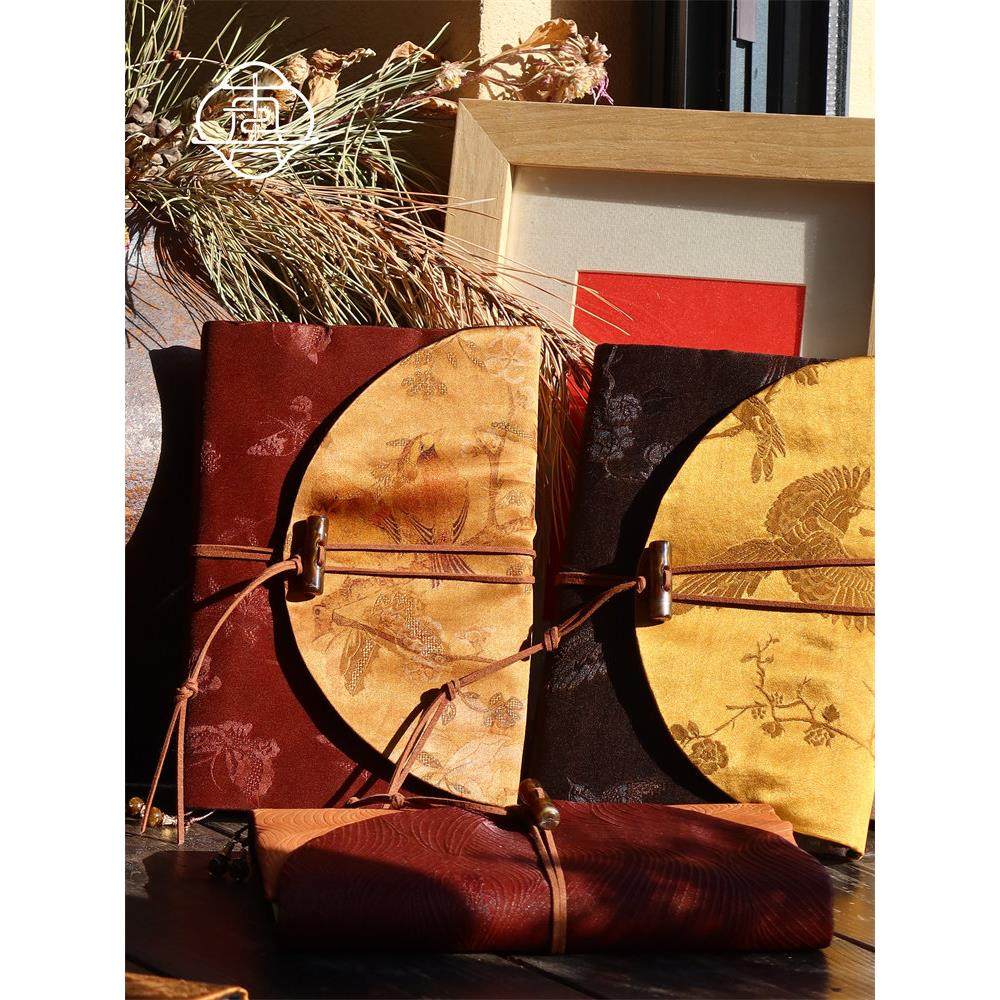 真实的我喜鹊祥云沙非物质文化遗产祥云沙丝绸手工手工帐本布书服,文具电教/文化用品/商务用品,手帐/日程本/计划本,淘宝优惠券,粉丝福利购,淘宝优惠卷