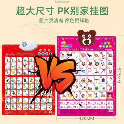 加法减法九九99乘法口诀表有声挂图语音全套加减乘除墙贴一年级