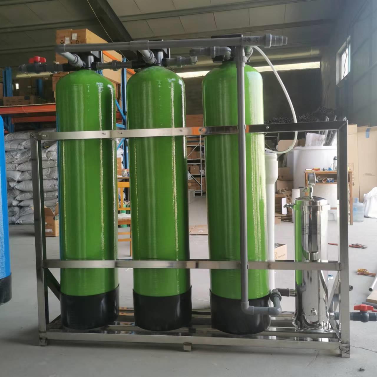 石英砂、活性炭过滤器 软化水设备，精密过滤器四级过滤