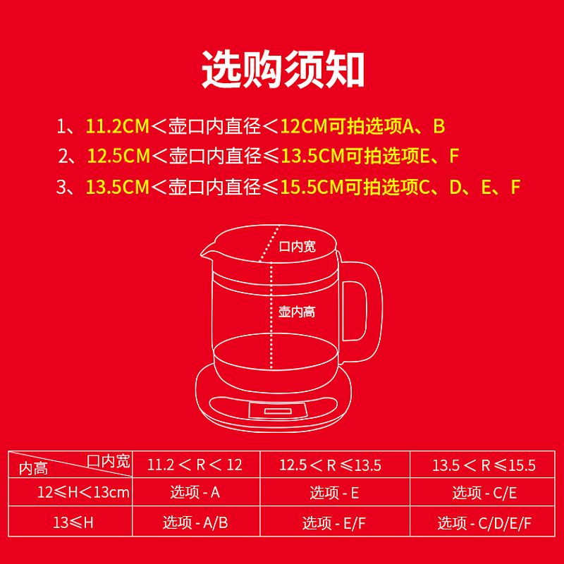 IC玻璃燕窝炖盅内胆养生壶通用配件透明带盖家用煲汤甜品隔水炖盅