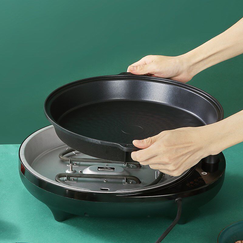 星箭分体单面电饼铛拆洗电饼烙饼锅加深煎烤加大煎包锅
