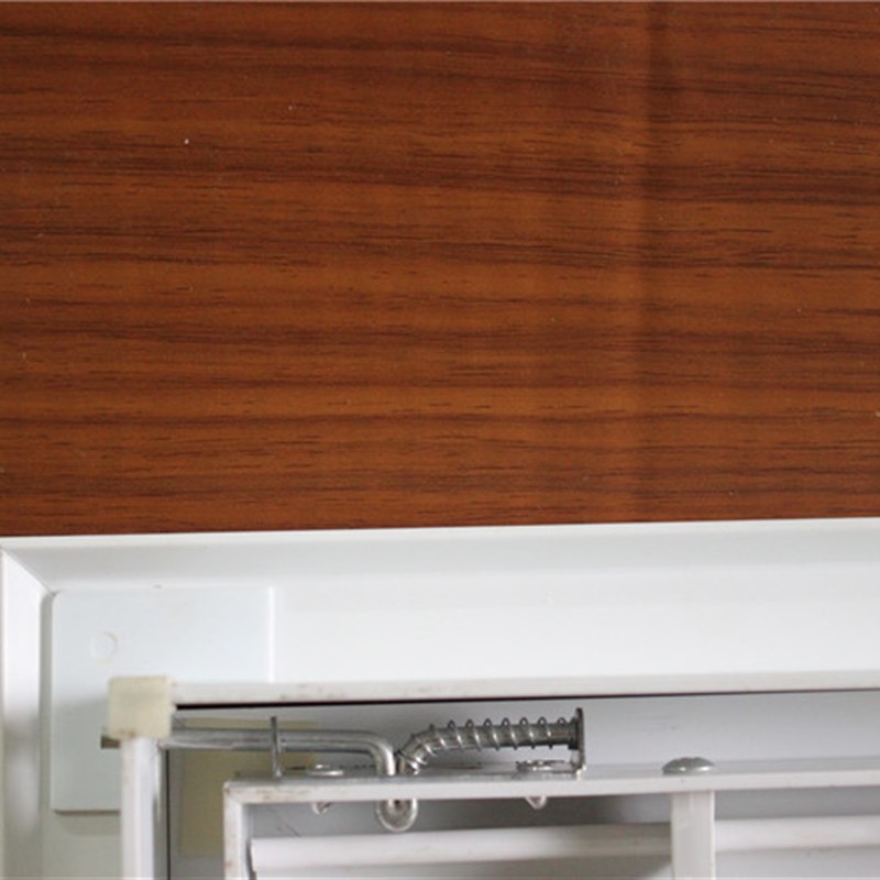 订做室内新风系统ABS塑钢门铰式中央空调风盆管机进回风口百叶窗