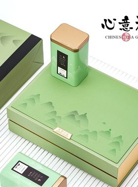 春茶叶包盒半斤斤通用红茶龙井茶信阳毛尖礼品盒空盒