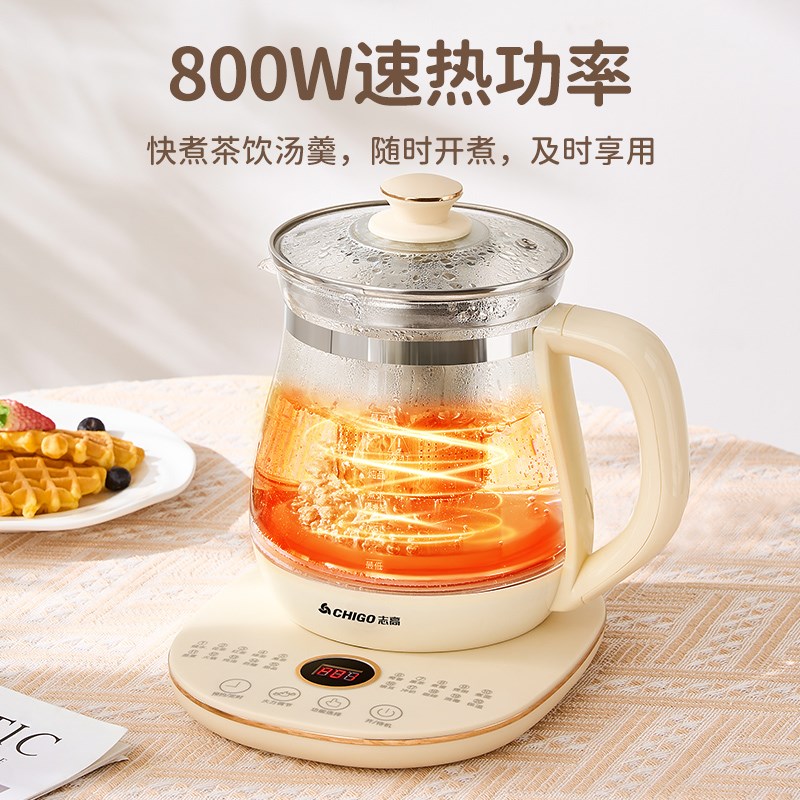志全自动养生壶保温预约炖盅汤壶煎药燕窝煮茶器
