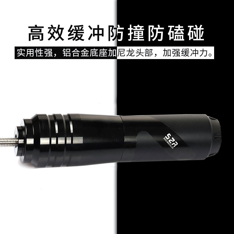 适用赛科龙RT3C/RT3踏板车改装排气管防摔棒胶 睿途250加强保护杠
