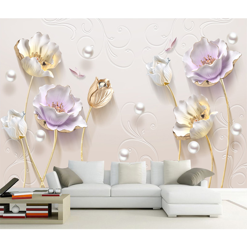 壁纸自粘墙纸d立体电视墙壁客厅装饰画背景墙创意墙贴纸现代