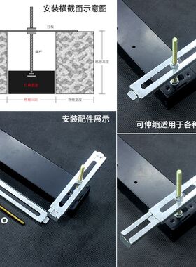 格栅吊顶灯办公灯方格吊顶方形嵌入式*