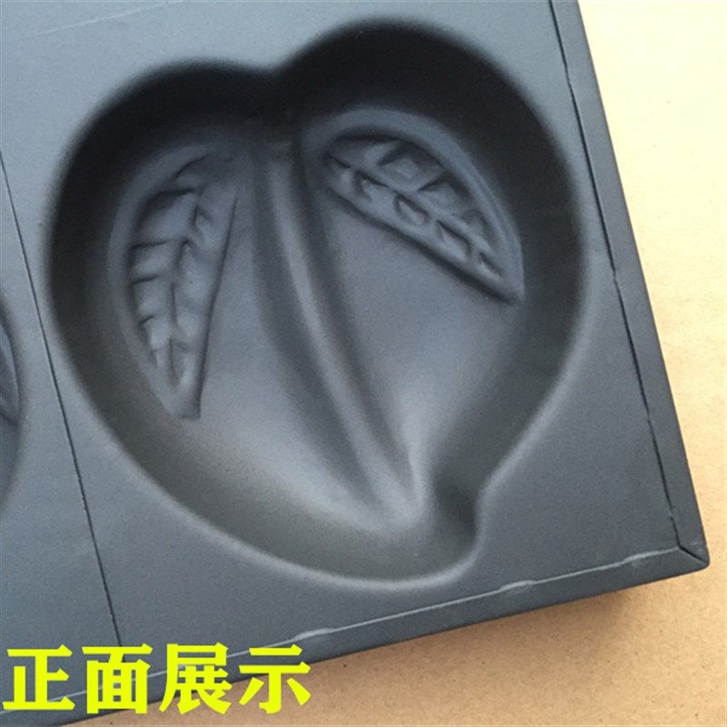 连桃形祝寿桃大蟠桃模具商用沾烤盘节日模具用坊