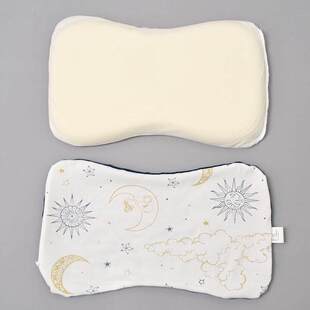 【严选】婴儿枕头亲水绵枕芯新生儿童枕儿童记忆棉透气可拆卸枕芯