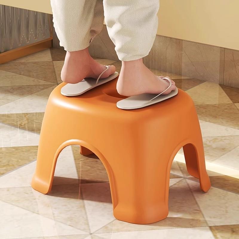 加厚成年人小凳子桌下踩脚凳洗衣服专用凳子家用儿童凳换鞋凳