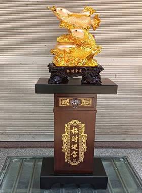 金龙旺财 特大招财金龙鱼 落地摆件 树脂工艺品 开业家居装饰礼品