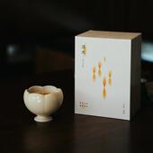 宛玉 流光香薰蜡烛木质香香氛摆件礼盒送礼生日结婚礼物情侣客厅