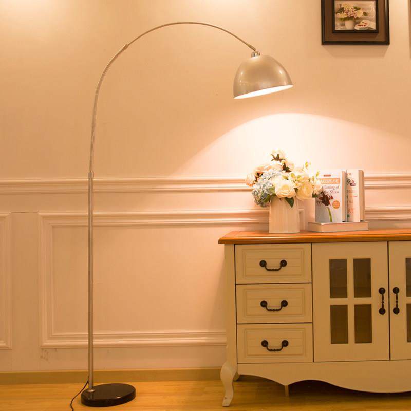 落地灯客厅 卧室 床头书房简约轻奢网红立式调光麻将阅读钓鱼台灯