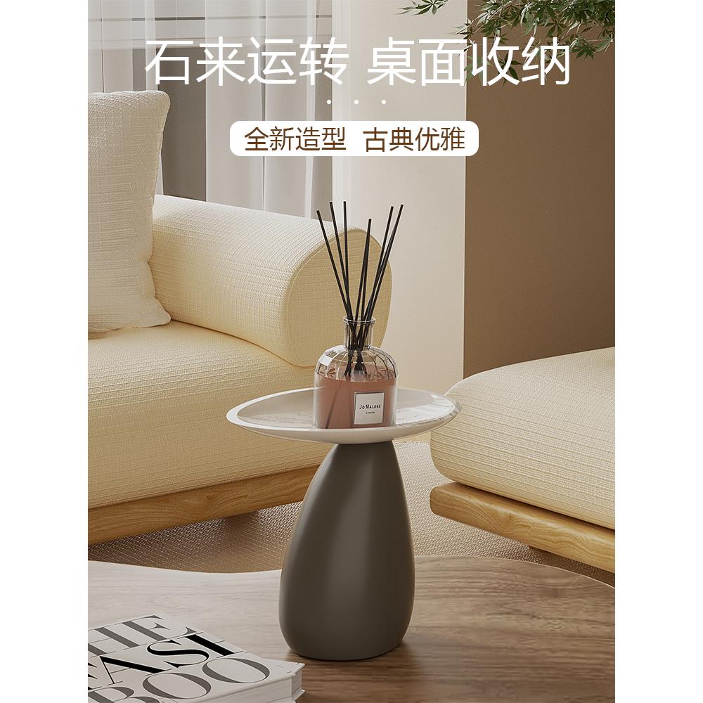 中古风石来运转摆件入门玄关客厅桌面钥匙置物收纳新居乔迁装饰品