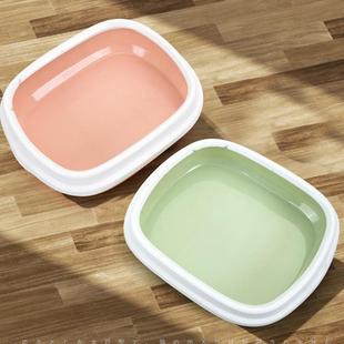 爆款猫砂盆大号加厚半封闭式猫厕所隔臭防外溅幼猫砂盆子猫咪用品