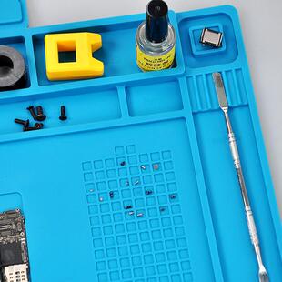 硅胶维修隔热垫 五金工具放置硅胶垫数码产品精密设备维修工作台