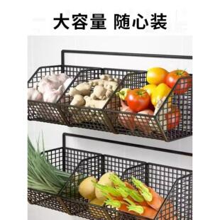 大容量镂空厨房免打孔姜蒜收纳筐 魔光家用新款 让厨房告别凌乱