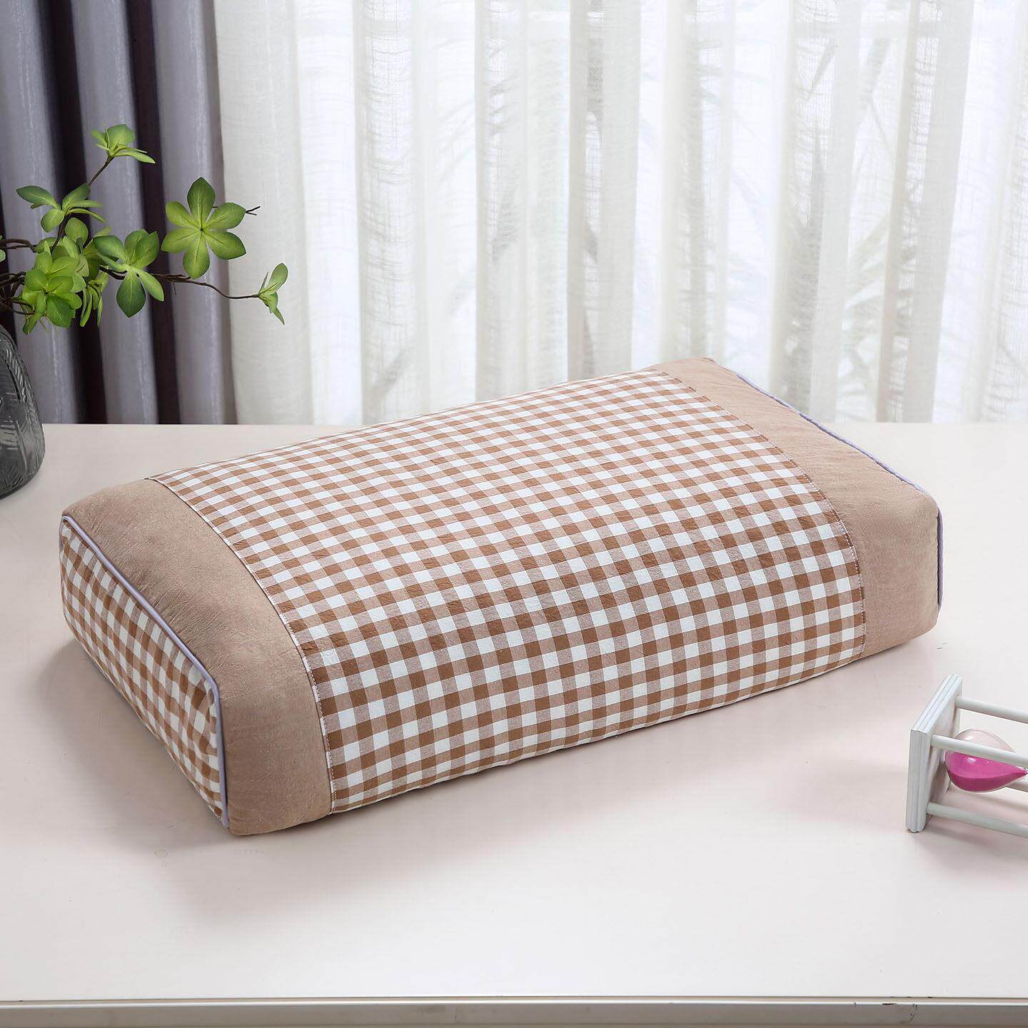 荞麦皮枕头深度助睡眠失眠护颈椎枕单人不塌陷带枕套硬高枕芯一对