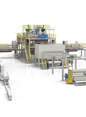 大型SSMMS非织造布生产线 设备高效稳定应用广泛产能高产品质量好