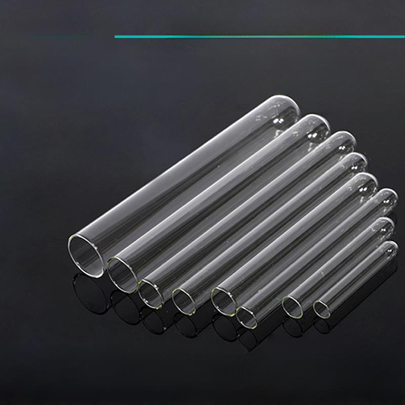 玻璃圆底试管，耐高温酸碱玻璃试管，平口加热盘，40mm化学实验教学设备