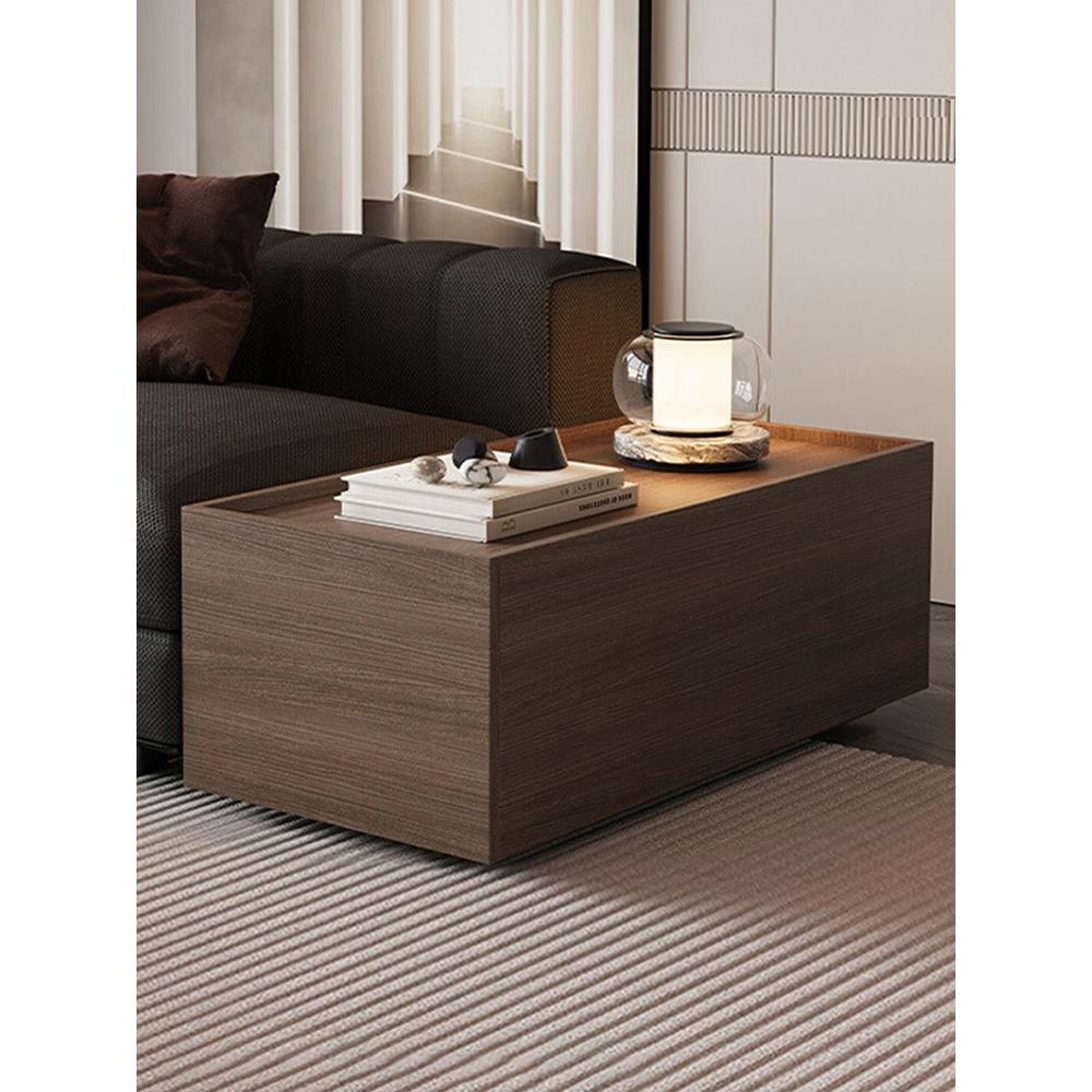 实木沙发边柜侧边柜简约现代创意小户型边桌可移动客厅边几小茶几