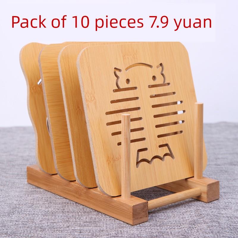 木质餐垫隔热垫创意餐桌垫盘子垫子家用防烫垫锅垫砂锅垫碗垫杯垫