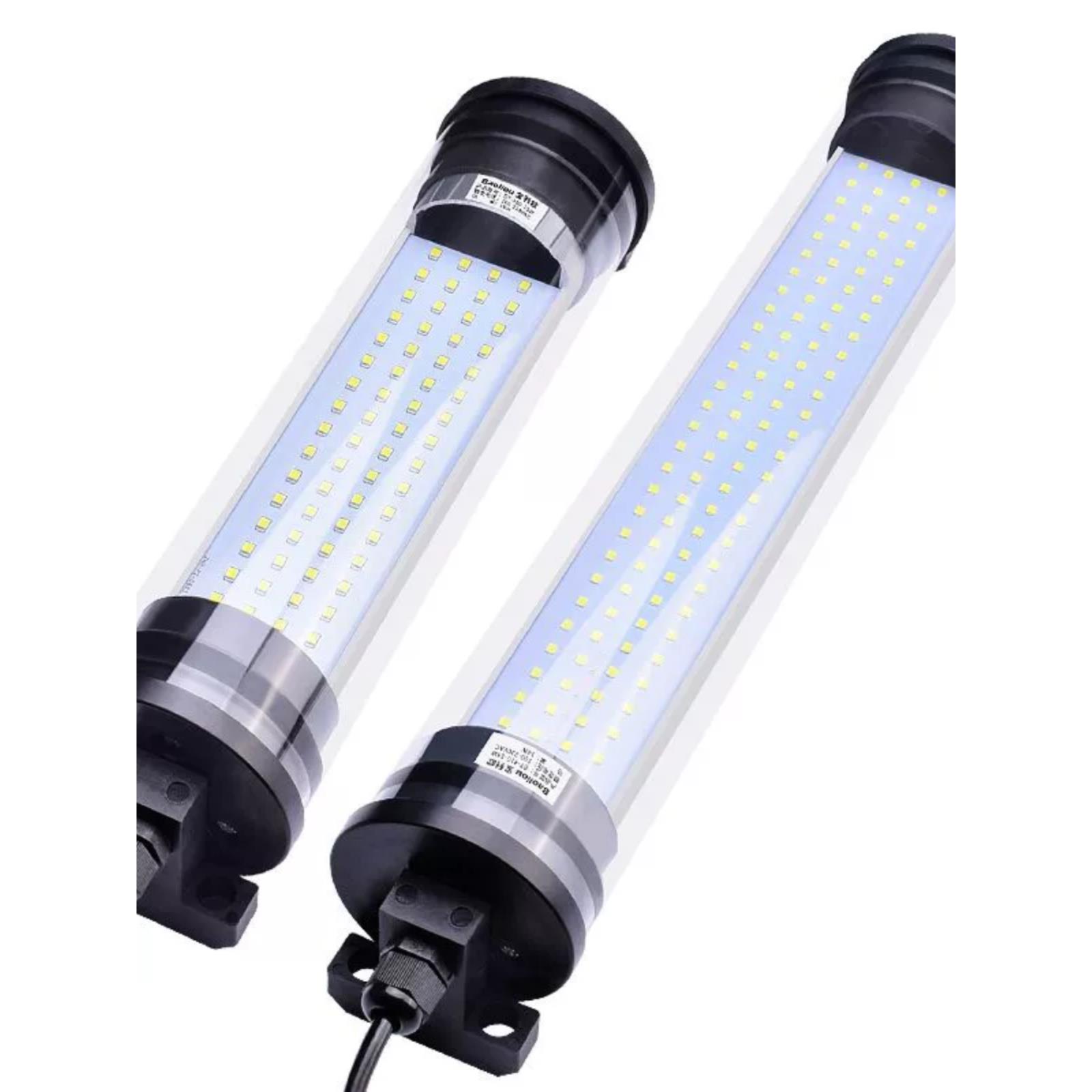 LED24v数控车床照明灯220v机械三防灯JY37JC37防水防爆机床工作灯