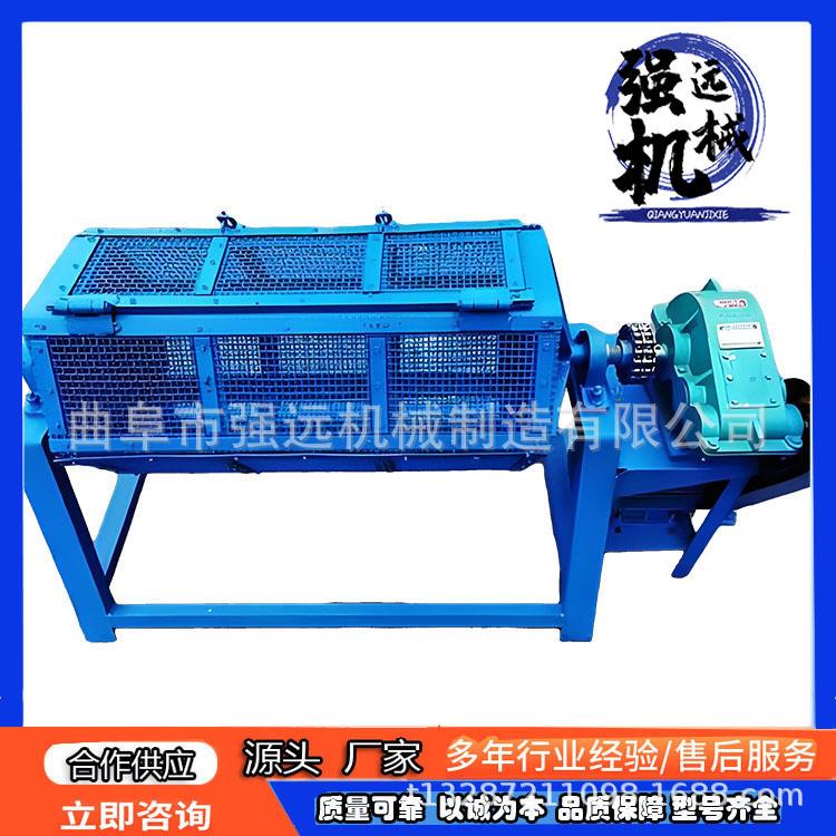 五金工件滚筒抛光机 螺丝螺母除锈打磨机 小型六角滚筒抛光机