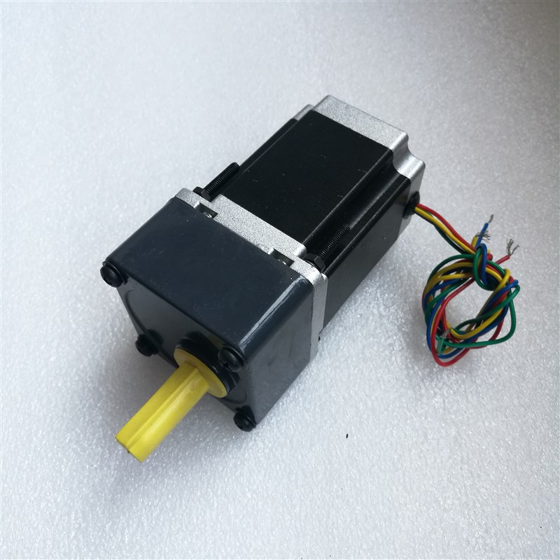 57步进电机57BYGH56+齿轮箱(减速比1:10)齿轮箱减速电机57MM